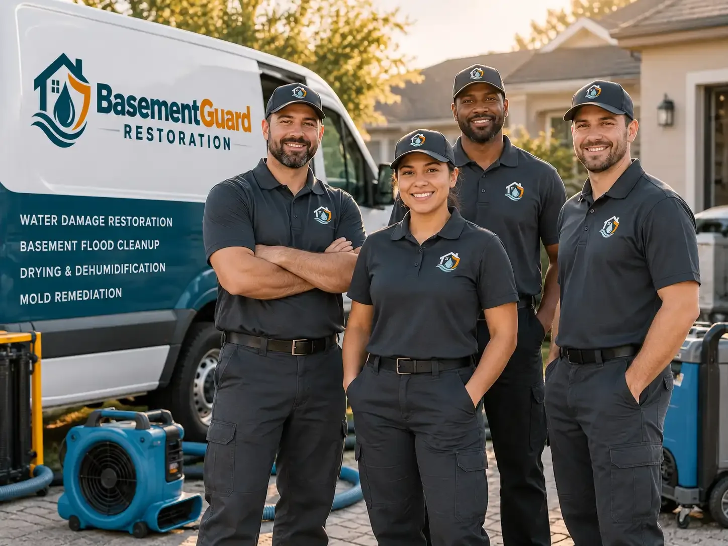 Basement Water Damage Restoration company in New England, ND
