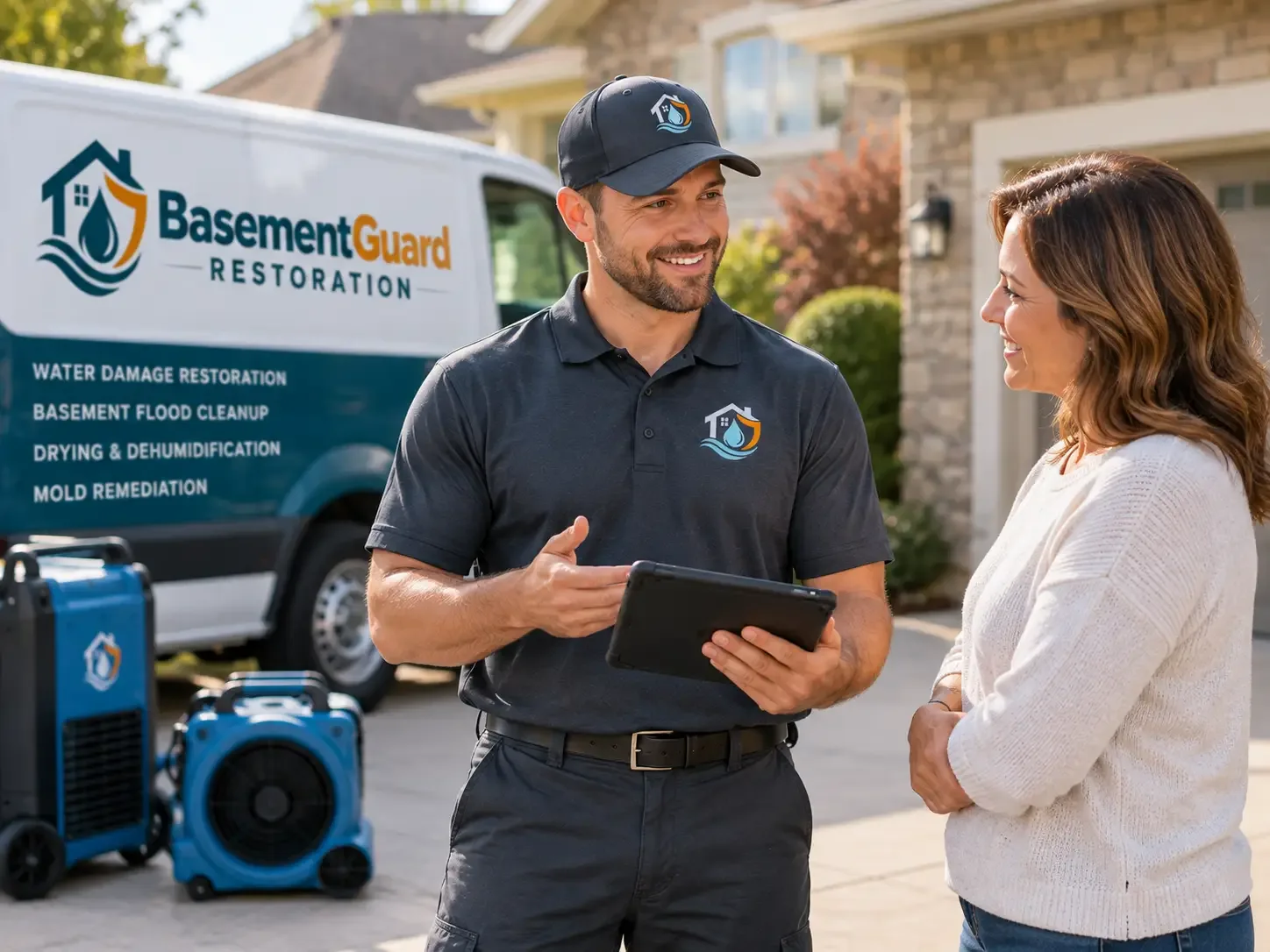 Basement Water Damage Restoration New England, ND FAQs